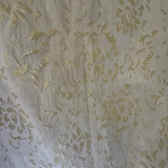 Chicos | Size 2 Astere Squire Jacket Floral Silk Cotton Blend Blazer Cropped - Picture 6 of 11